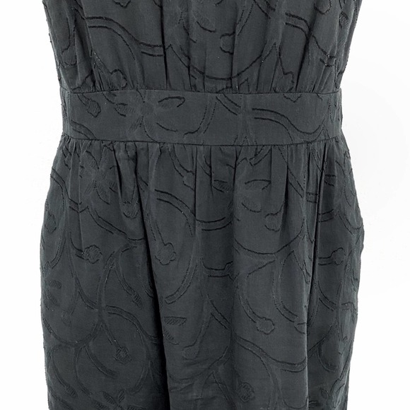 44. Halogen Sleeveless Ruffled Pocket Mini Dress - Picture 3 of 8